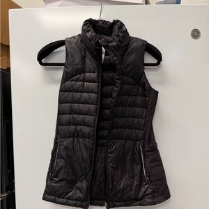 Lululemon Athletica Black Quilted Vest